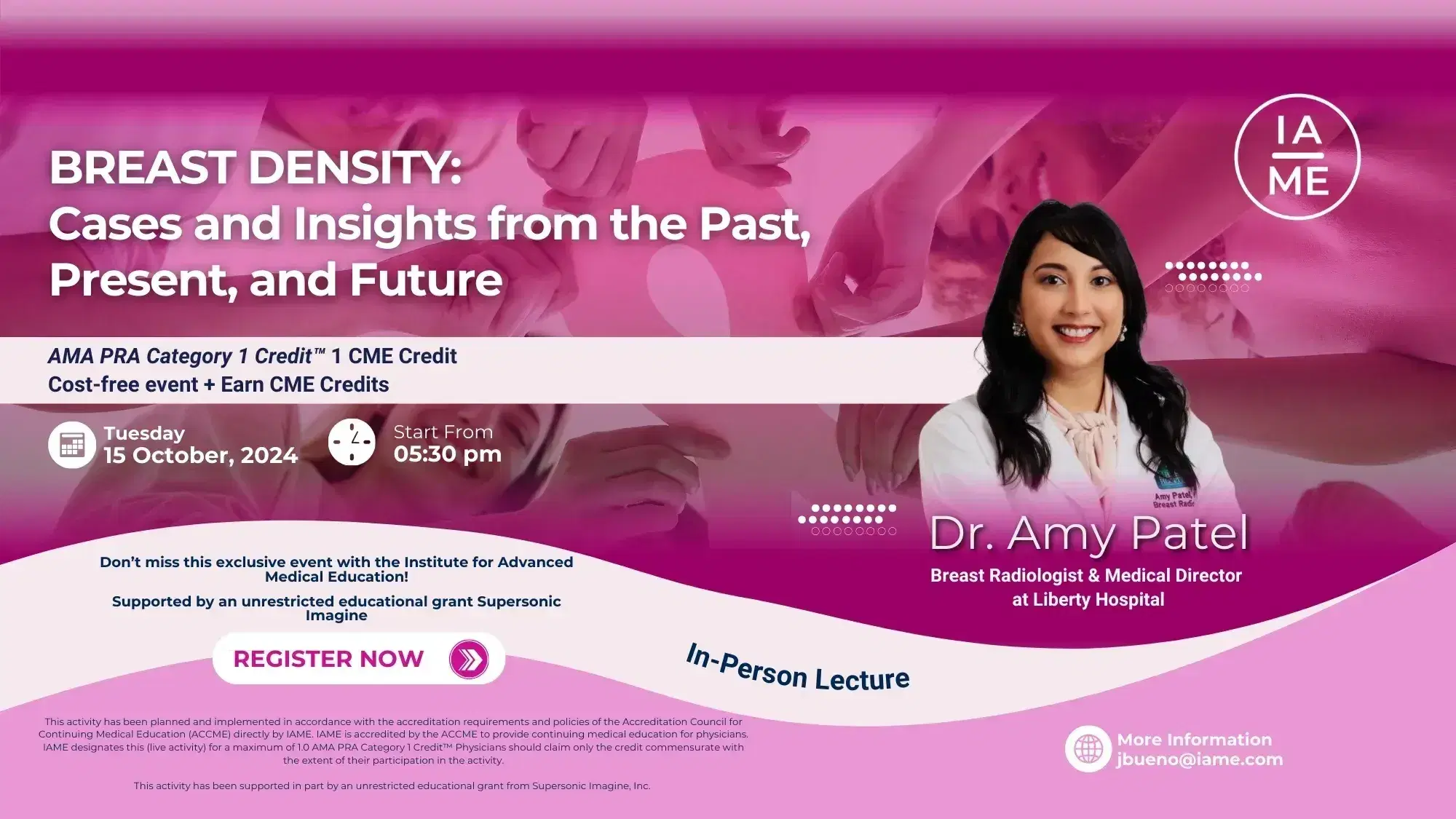 Breast Density: Cases Past, Present and Future (Webinar Attestation)