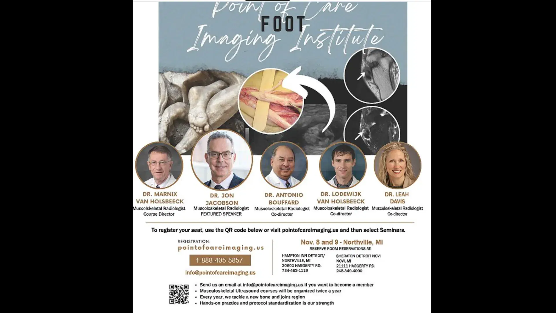 Point of Care Imaging Institute Fall 2024: Foot