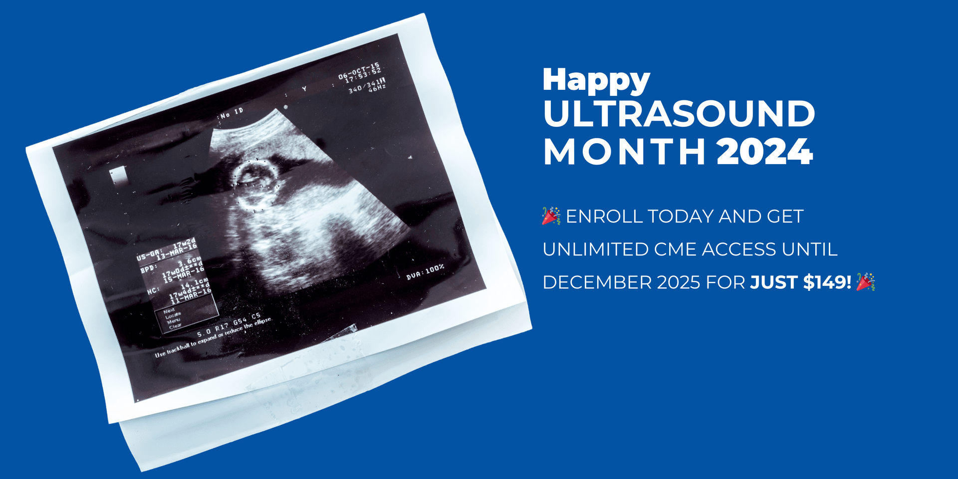 Ultrasound Month Banner