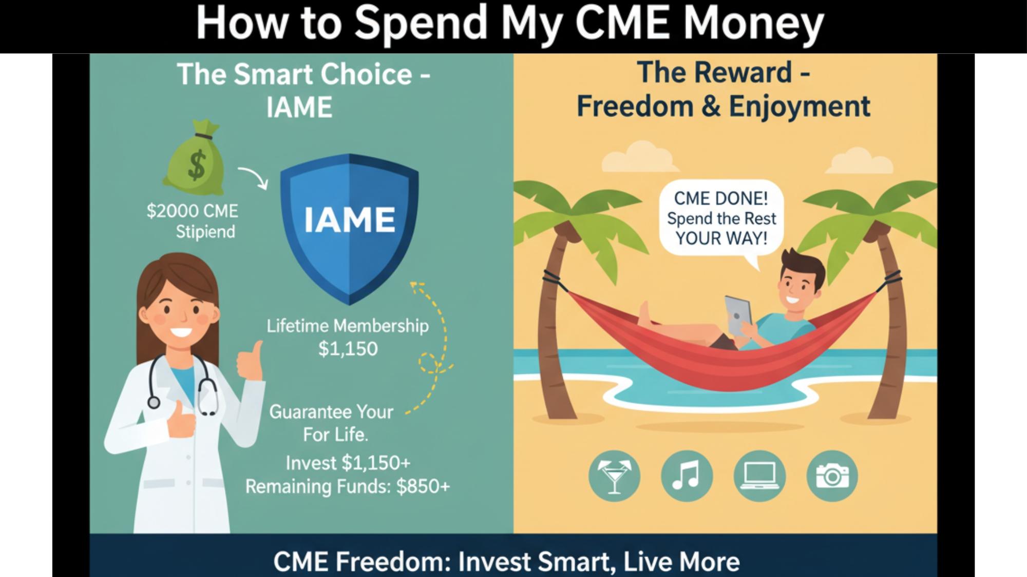 How to spend my CME money Banner Image
