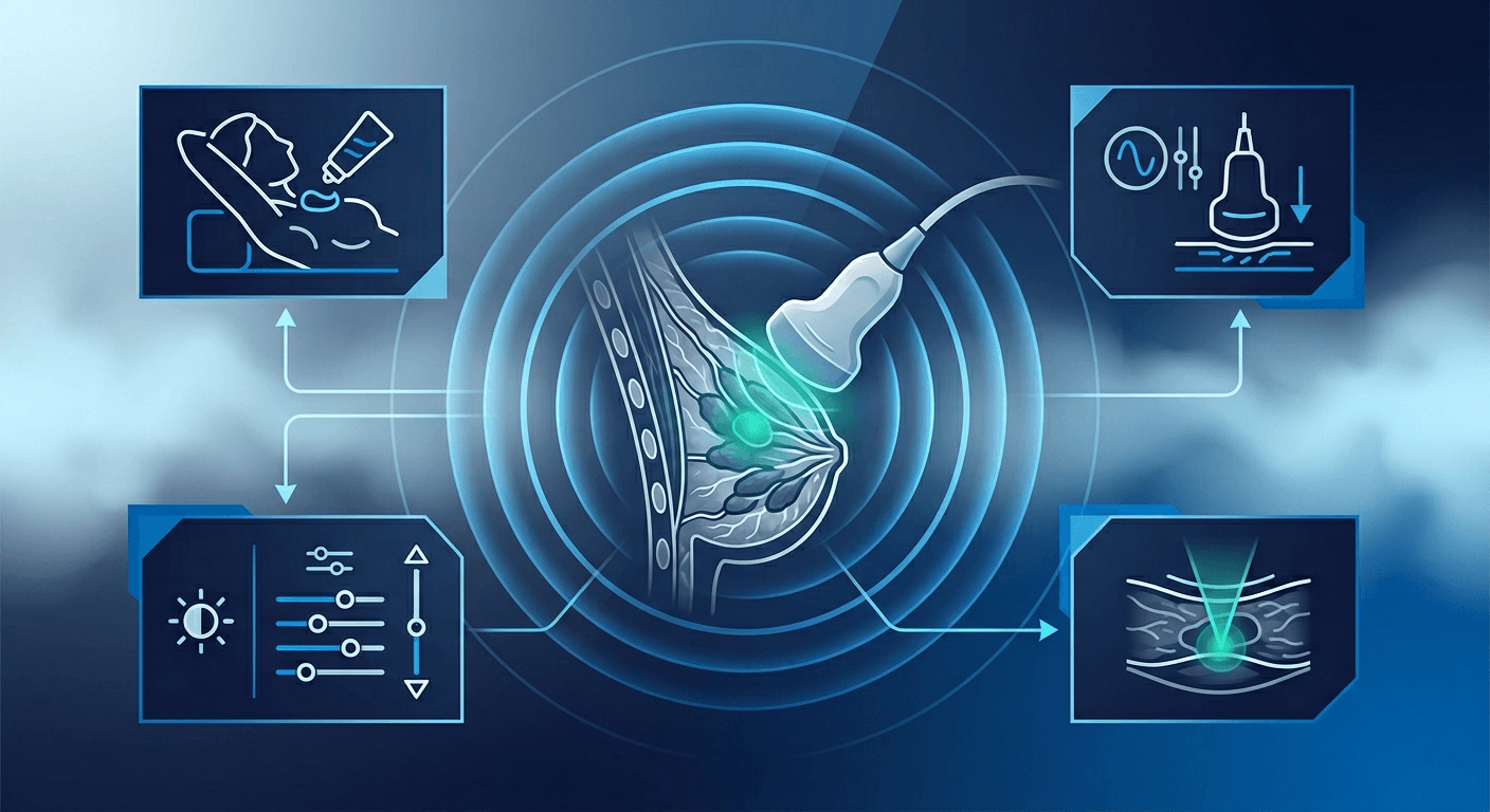 How to Optimize Breast Ultrasound Image Quality