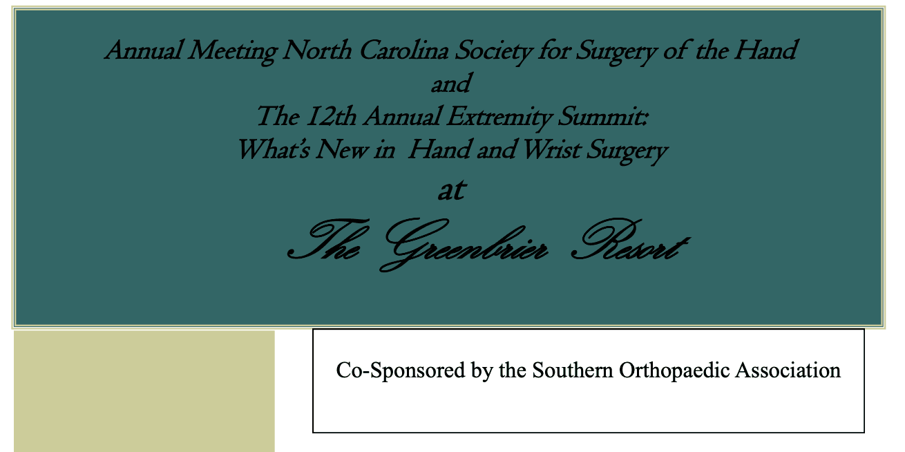 The 12th Annual Extremity Summit