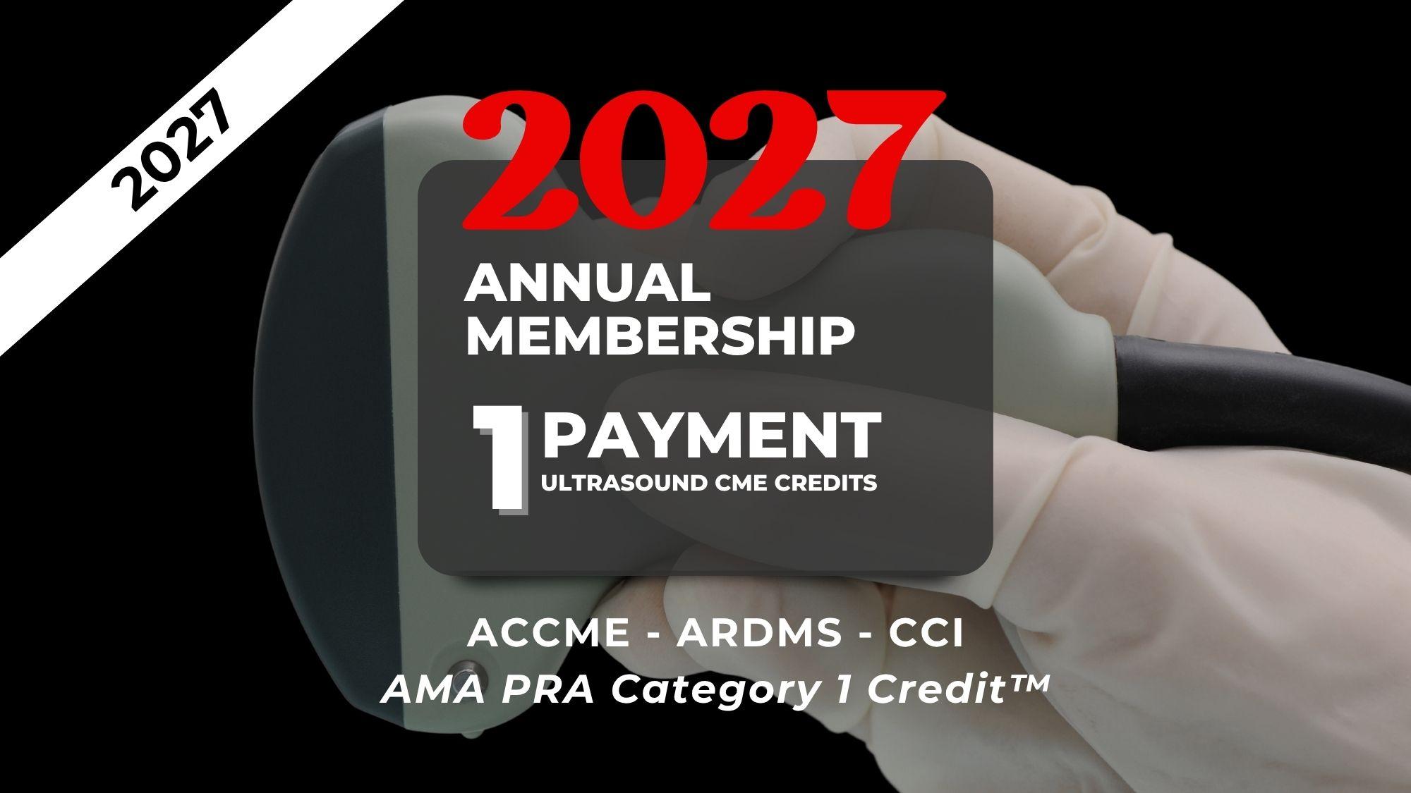 Annual CME 2027